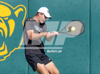 Thumbnail 1 in Flour Bluff vs A&M Consolidated (UIL 5A Tennis Semifinal) photogallery.