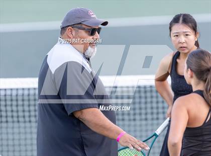 Thumbnail 2 in Flour Bluff vs A&M Consolidated (UIL 5A Tennis Semifinal) photogallery.