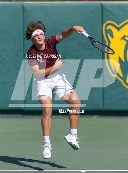 Thumbnail 2 in Flour Bluff vs A&M Consolidated (UIL 5A Tennis Semifinal) photogallery.