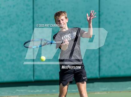 Thumbnail 1 in Flour Bluff vs A&M Consolidated (UIL 5A Tennis Semifinal) photogallery.