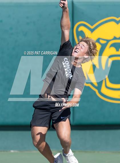 Thumbnail 3 in Flour Bluff vs A&M Consolidated (UIL 5A Tennis Semifinal) photogallery.