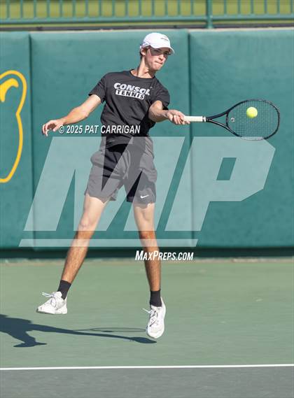 Thumbnail 3 in Flour Bluff vs A&M Consolidated (UIL 5A Tennis Semifinal) photogallery.
