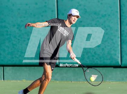 Thumbnail 3 in Flour Bluff vs A&M Consolidated (UIL 5A Tennis Semifinal) photogallery.