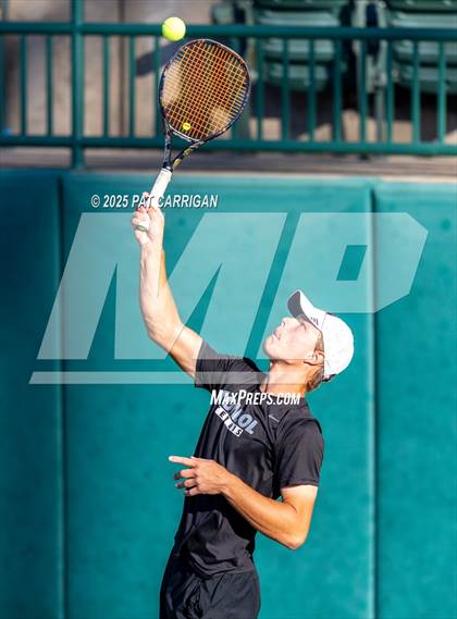 Thumbnail 1 in Flour Bluff vs A&M Consolidated (UIL 5A Tennis Semifinal) photogallery.