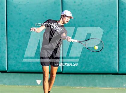 Thumbnail 1 in Flour Bluff vs A&M Consolidated (UIL 5A Tennis Semifinal) photogallery.