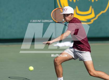 Thumbnail 1 in Flour Bluff vs A&M Consolidated (UIL 5A Tennis Semifinal) photogallery.