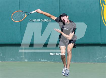 Thumbnail 2 in Flour Bluff vs A&M Consolidated (UIL 5A Tennis Semifinal) photogallery.