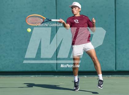 Thumbnail 1 in Flour Bluff vs A&M Consolidated (UIL 5A Tennis Semifinal) photogallery.
