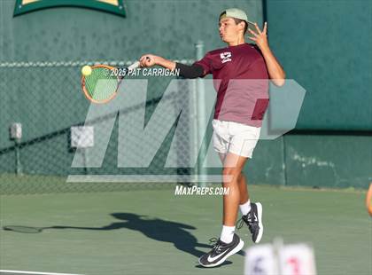 Thumbnail 3 in Flour Bluff vs A&M Consolidated (UIL 5A Tennis Semifinal) photogallery.
