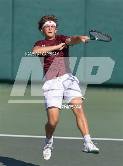 Thumbnail 3 in Flour Bluff vs A&M Consolidated (UIL 5A Tennis Semifinal) photogallery.