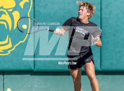 Thumbnail 3 in Flour Bluff vs A&M Consolidated (UIL 5A Tennis Semifinal) photogallery.