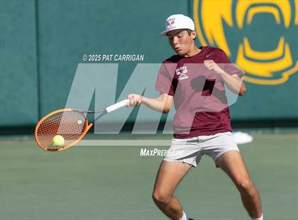 Thumbnail 2 in Flour Bluff vs A&M Consolidated (UIL 5A Tennis Semifinal) photogallery.