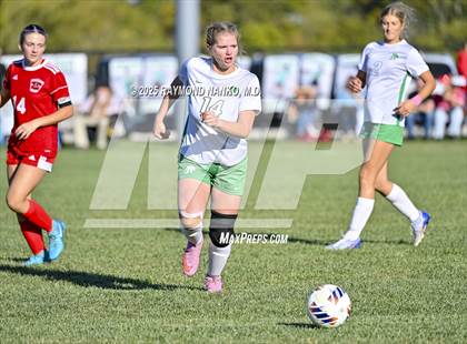 Thumbnail 2 in New Castle vs. Mississinewa (IHSAA 2A Section 24 Semifinal) photogallery.