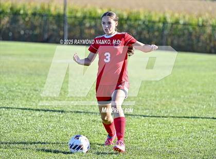 Thumbnail 1 in New Castle vs. Mississinewa (IHSAA 2A Section 24 Semifinal) photogallery.