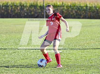 Thumbnail 3 in New Castle vs. Mississinewa (IHSAA 2A Section 24 Semifinal) photogallery.