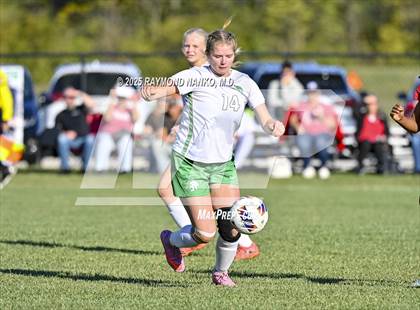 Thumbnail 2 in New Castle vs. Mississinewa (IHSAA 2A Section 24 Semifinal) photogallery.