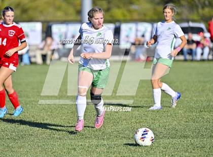 Thumbnail 3 in New Castle vs. Mississinewa (IHSAA 2A Section 24 Semifinal) photogallery.
