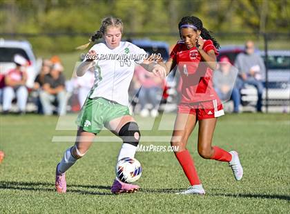 Thumbnail 1 in New Castle vs. Mississinewa (IHSAA 2A Section 24 Semifinal) photogallery.