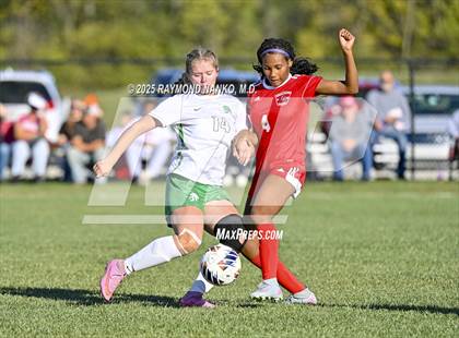 Thumbnail 3 in New Castle vs. Mississinewa (IHSAA 2A Section 24 Semifinal) photogallery.