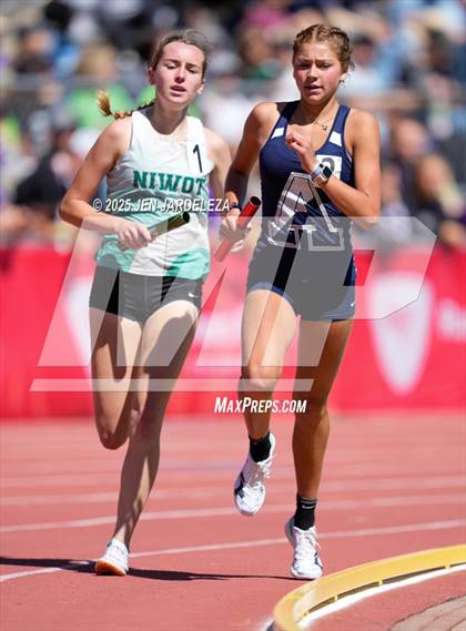 Thumbnail 1 in CHSAA Finals 4A  (4x800 Relay) photogallery.