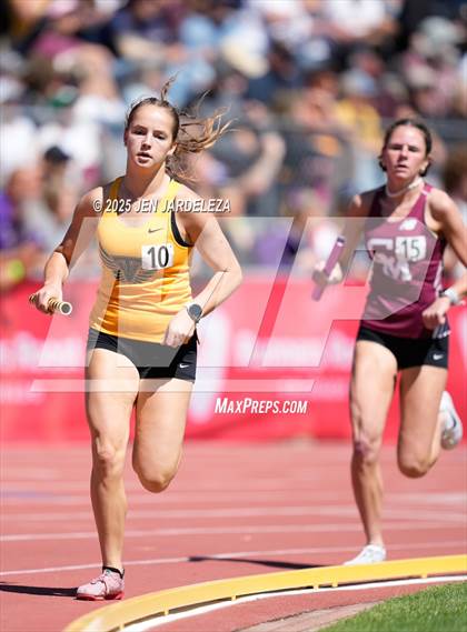 Thumbnail 3 in CHSAA Finals 4A  (4x800 Relay) photogallery.