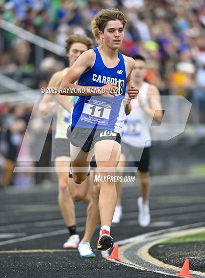 Thumbnail 1 in IHSAA Finals (1600 Meter) photogallery.