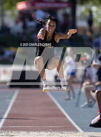 Thumbnail 2 in CIF State Finals (Long Jump) photogallery.