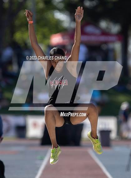 Thumbnail 2 in CIF State Finals (Long Jump) photogallery.