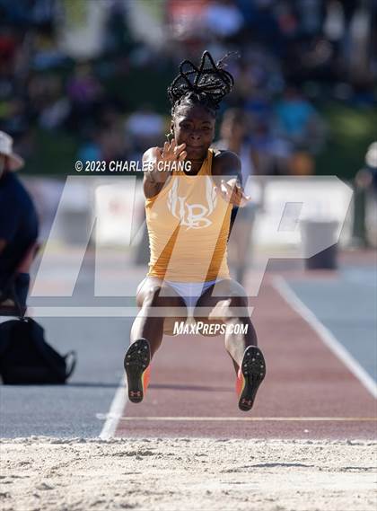 Thumbnail 2 in CIF State Finals (Long Jump) photogallery.