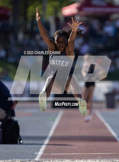 Thumbnail 2 in CIF State Finals (Long Jump) photogallery.