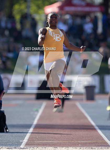 Thumbnail 2 in CIF State Finals (Long Jump) photogallery.