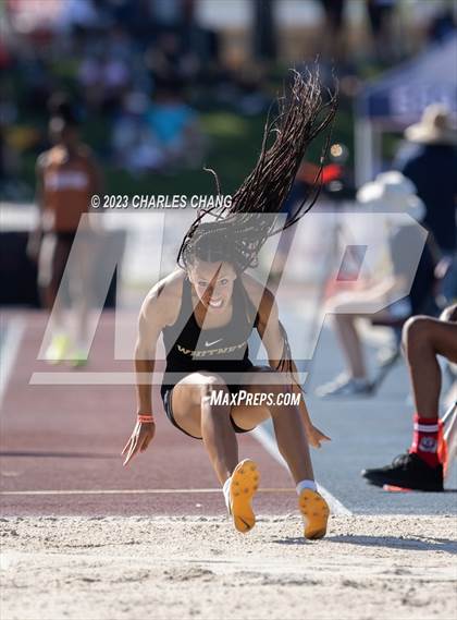 Thumbnail 2 in CIF State Finals (Long Jump) photogallery.