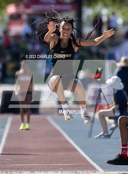 Thumbnail 2 in CIF State Finals (Long Jump) photogallery.