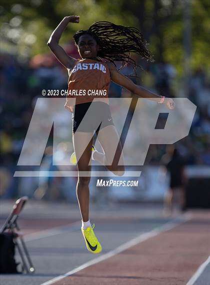 Thumbnail 2 in CIF State Finals (Long Jump) photogallery.