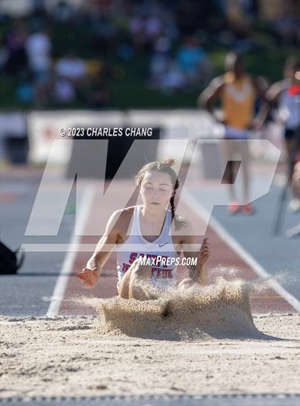 Thumbnail 2 in CIF State Finals (Long Jump) photogallery.