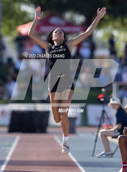 Thumbnail 3 in CIF State Finals (Long Jump) photogallery.