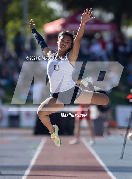 Thumbnail 2 in CIF State Finals (Long Jump) photogallery.