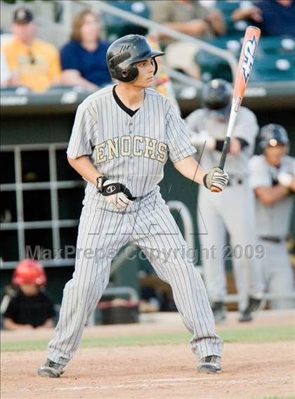 Thumbnail 1 in Enochs vs. Lincoln (CIF SJS Playoffs) photogallery.