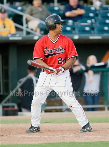Thumbnail 1 in Enochs vs. Lincoln (CIF SJS Playoffs) photogallery.
