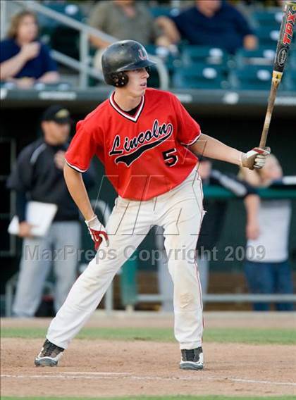 Thumbnail 2 in Enochs vs. Lincoln (CIF SJS Playoffs) photogallery.