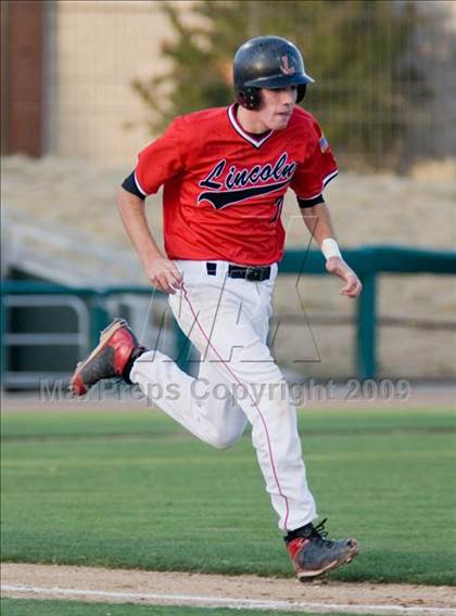 Thumbnail 2 in Enochs vs. Lincoln (CIF SJS Playoffs) photogallery.
