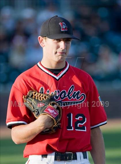 Thumbnail 1 in Enochs vs. Lincoln (CIF SJS Playoffs) photogallery.