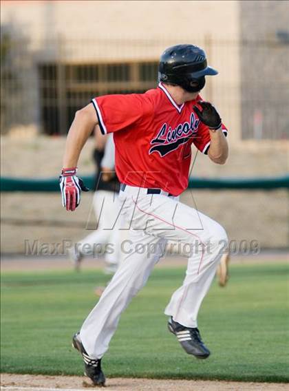 Thumbnail 2 in Enochs vs. Lincoln (CIF SJS Playoffs) photogallery.