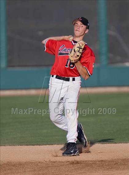 Thumbnail 1 in Enochs vs. Lincoln (CIF SJS Playoffs) photogallery.