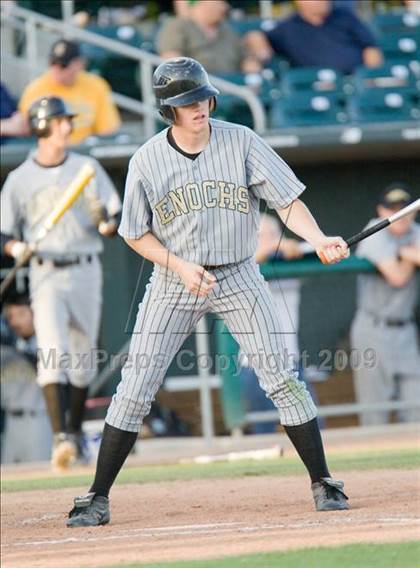 Thumbnail 1 in Enochs vs. Lincoln (CIF SJS Playoffs) photogallery.