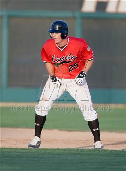 Thumbnail 2 in Enochs vs. Lincoln (CIF SJS Playoffs) photogallery.