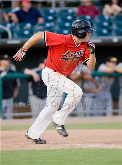 Thumbnail 2 in Enochs vs. Lincoln (CIF SJS Playoffs) photogallery.