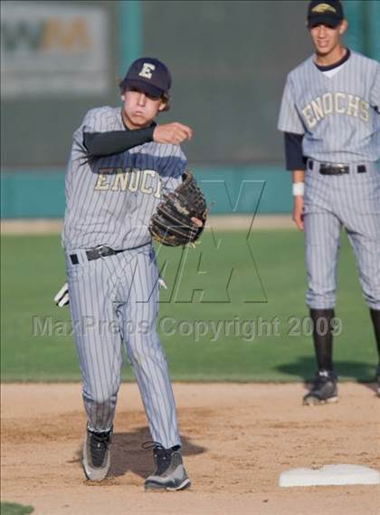 Thumbnail 1 in Enochs vs. Lincoln (CIF SJS Playoffs) photogallery.