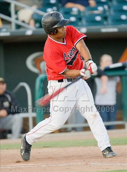 Thumbnail 1 in Enochs vs. Lincoln (CIF SJS Playoffs) photogallery.