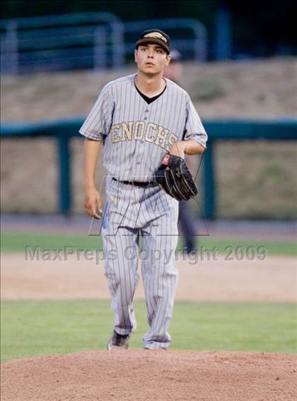 Thumbnail 3 in Enochs vs. Lincoln (CIF SJS Playoffs) photogallery.